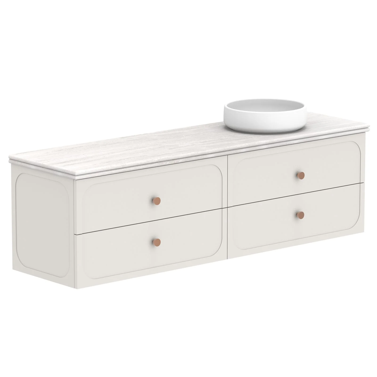 ADP Madden Wall Hung Vanity with Cherry Pie Benchtop - Image 24
