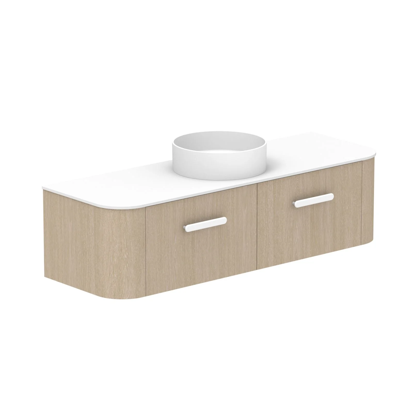 ADP Surry Wall Hung Vanity with Durasein Benchtop - Image 11