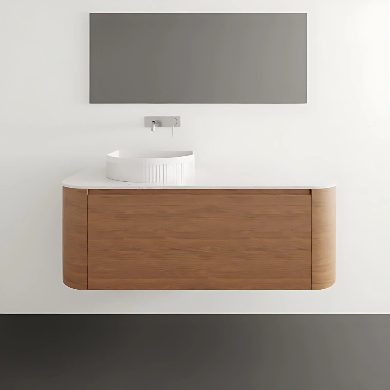 ADP Surry Wall Hung Vanity with Durasein Benchtop - Image 15