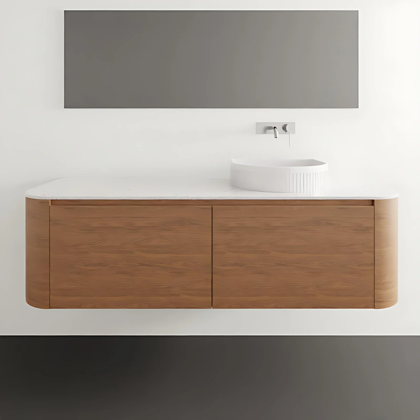 ADP Surry Wall Hung Vanity with Durasein Benchtop - Image 16