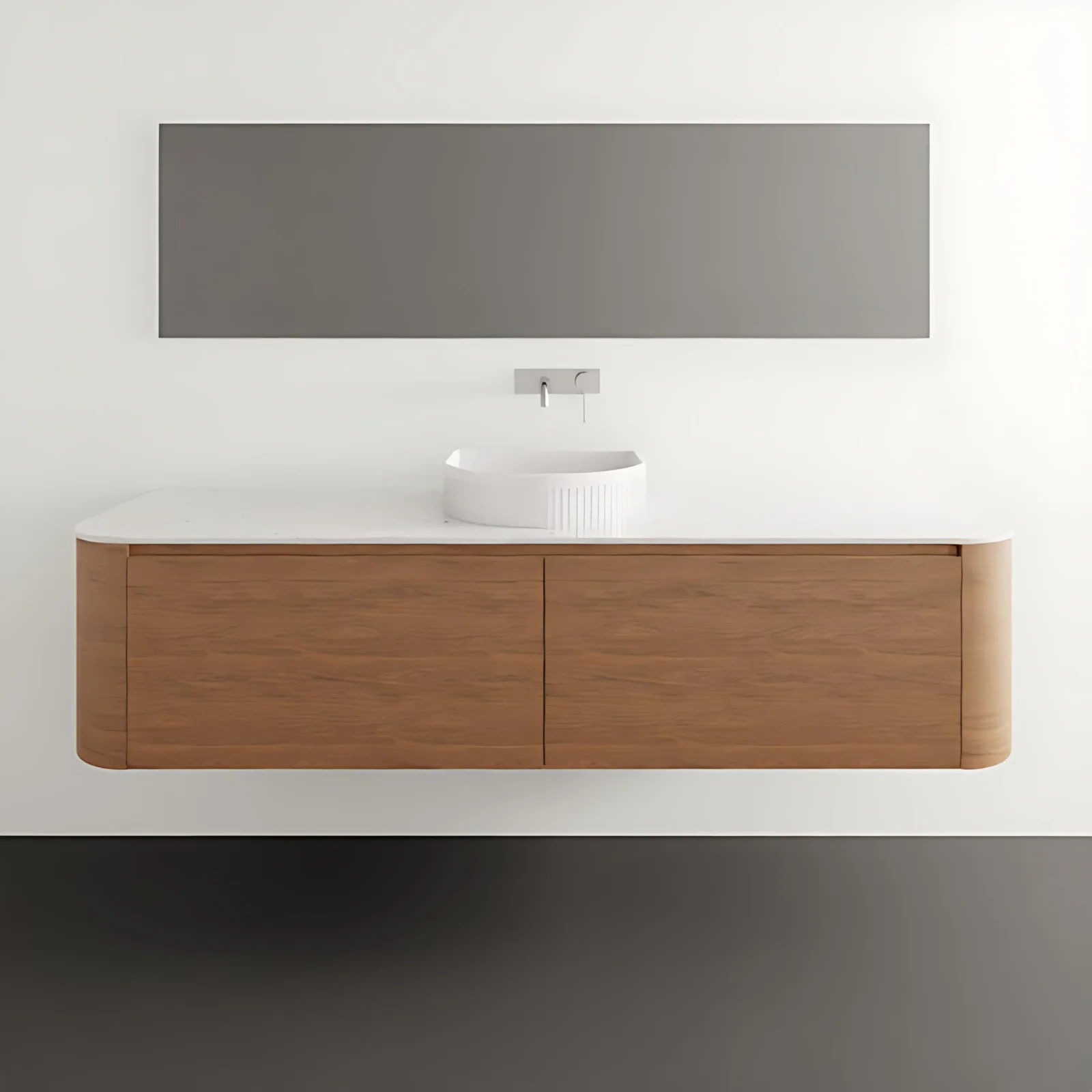 ADP Surry Wall Hung Vanity with Durasein Benchtop - Image 17