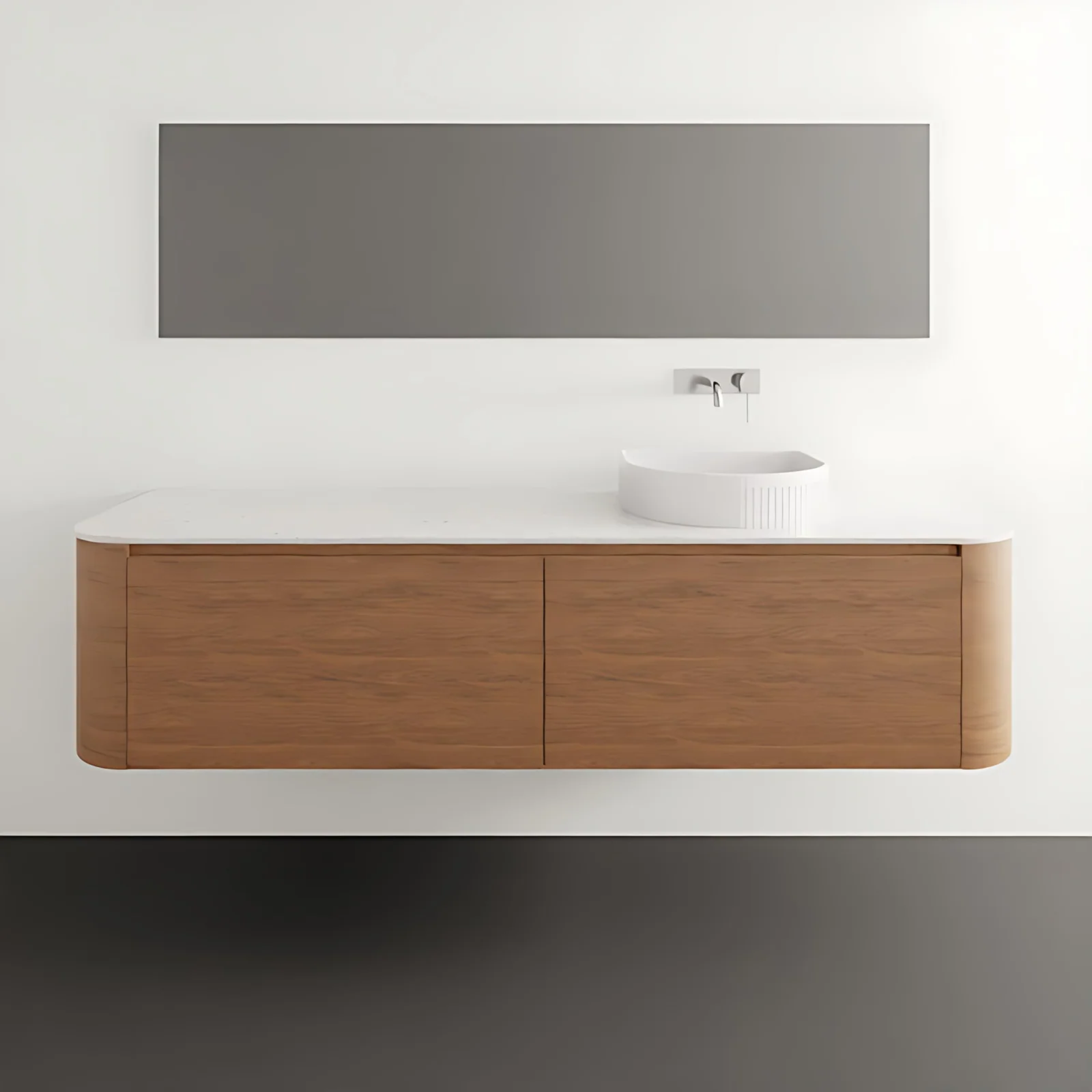 ADP Surry Wall Hung Vanity with Durasein Benchtop - Image 20