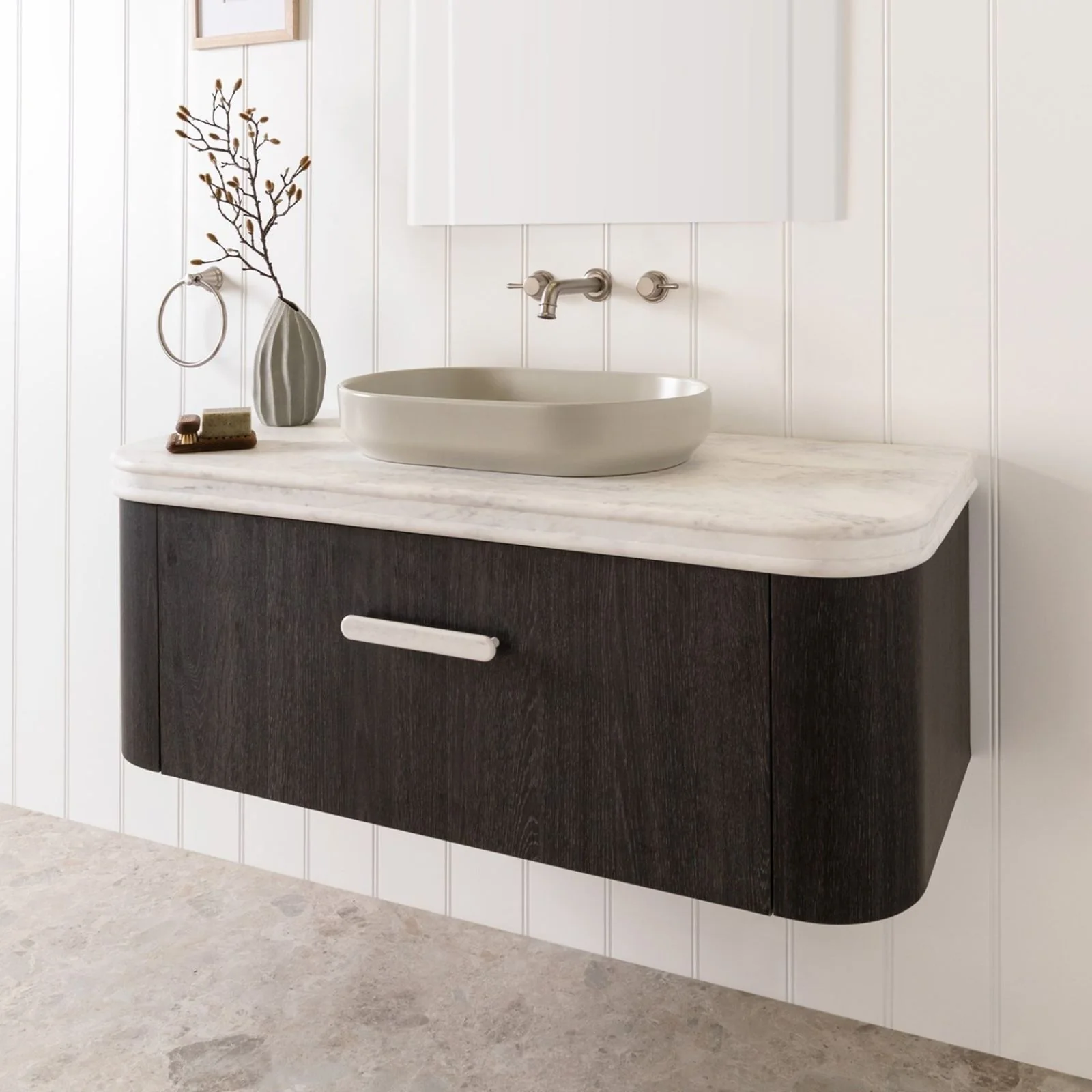 ADP Surry Wall Hung Vanity with Durasein Benchtop - Image 3