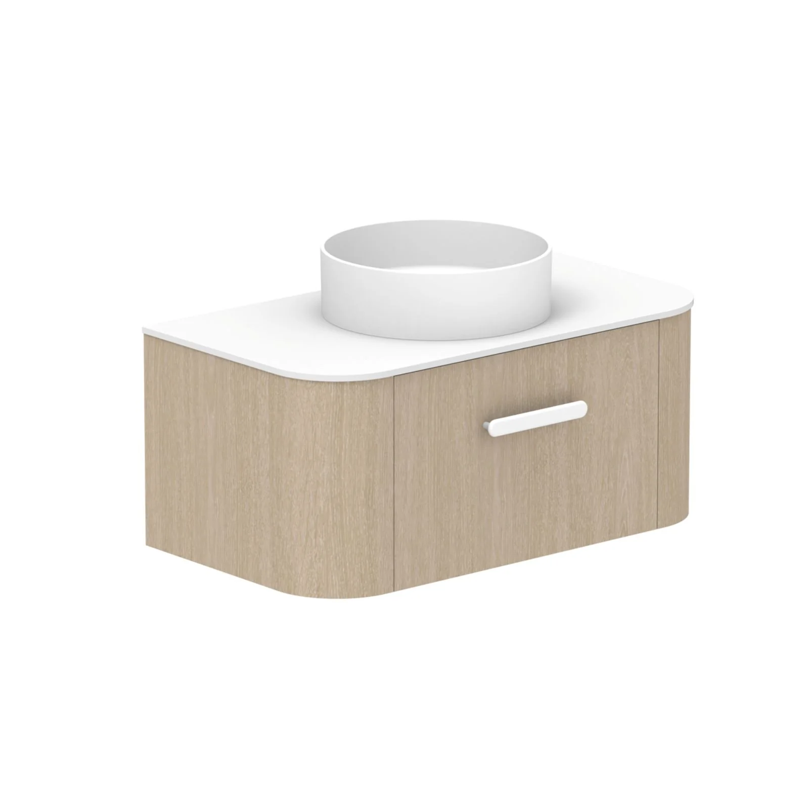 ADP Surry Wall Hung Vanity with Durasein Benchtop - Image 9