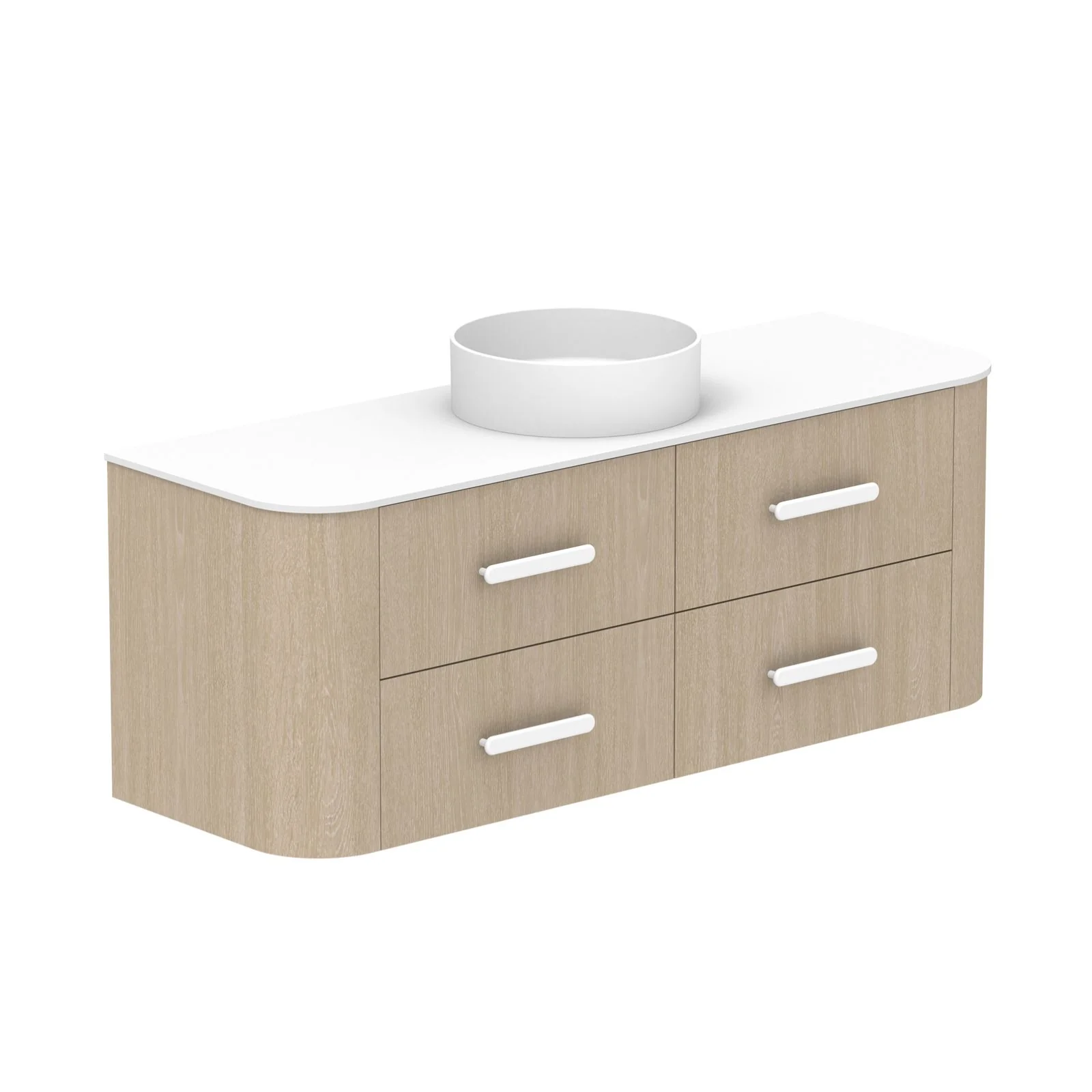 ADP Thea Wall Hung Vanity with Durasein Benchtop - Image 13