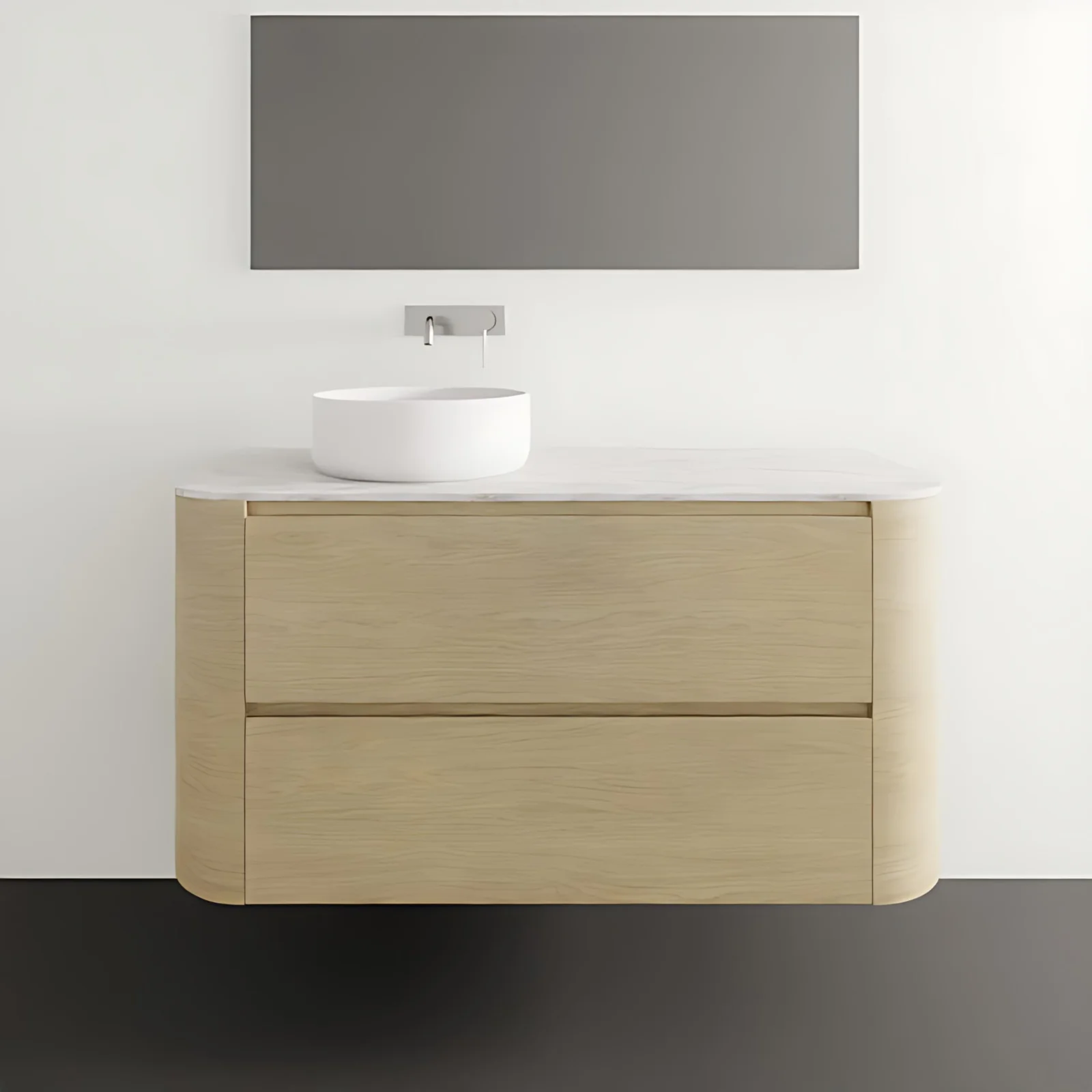 ADP Thea Wall Hung Vanity with Durasein Benchtop - Image 16