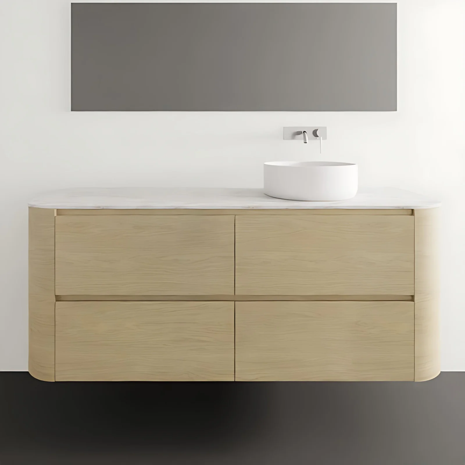 ADP Thea Wall Hung Vanity with Durasein Benchtop - Image 17