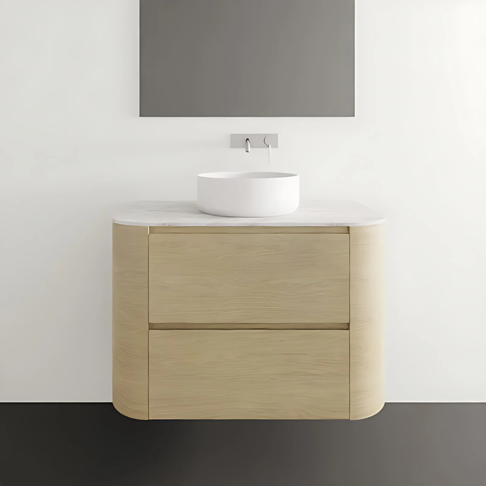 ADP Thea Wall Hung Vanity with Durasein Benchtop - Image 19