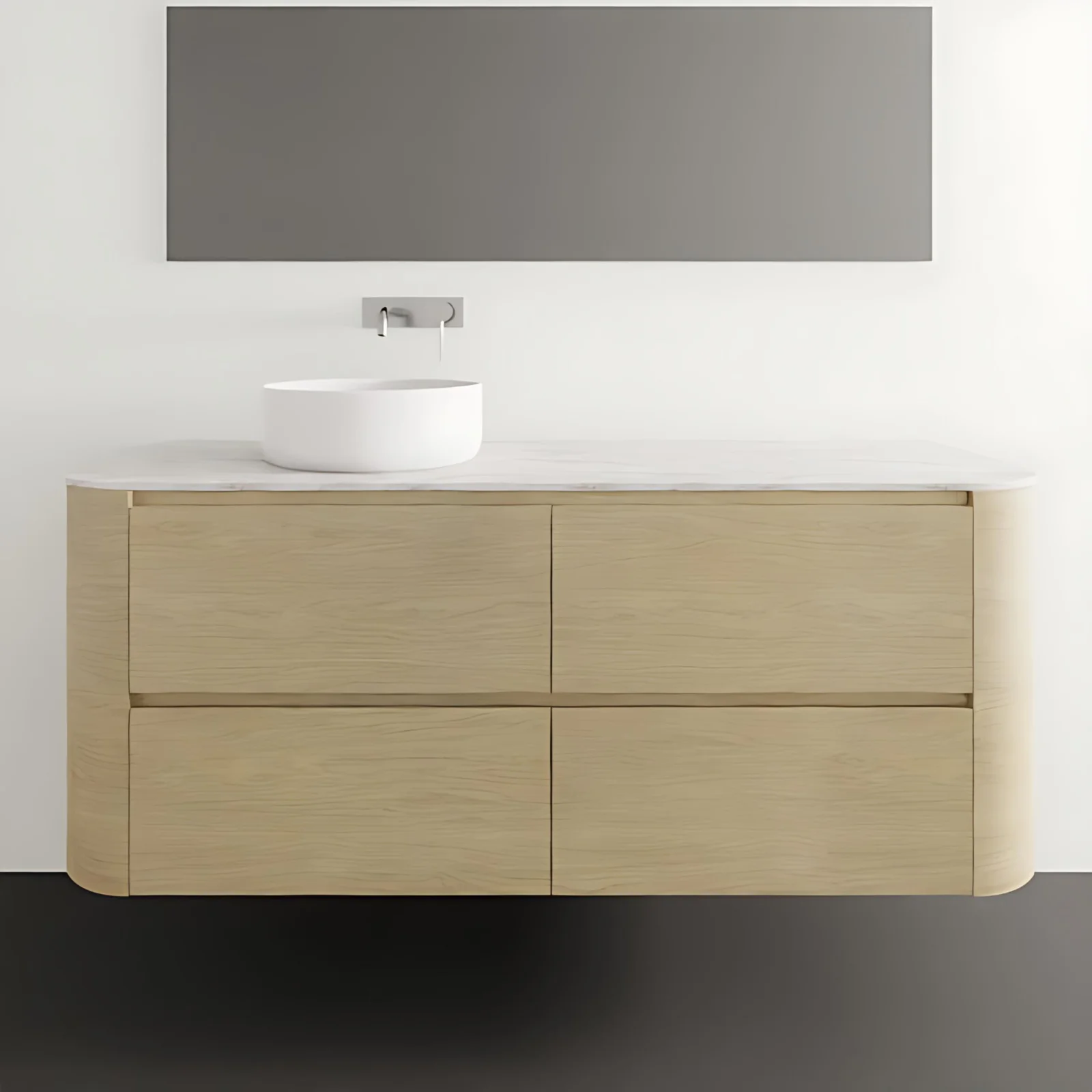 ADP Thea Wall Hung Vanity with Durasein Benchtop - Image 24