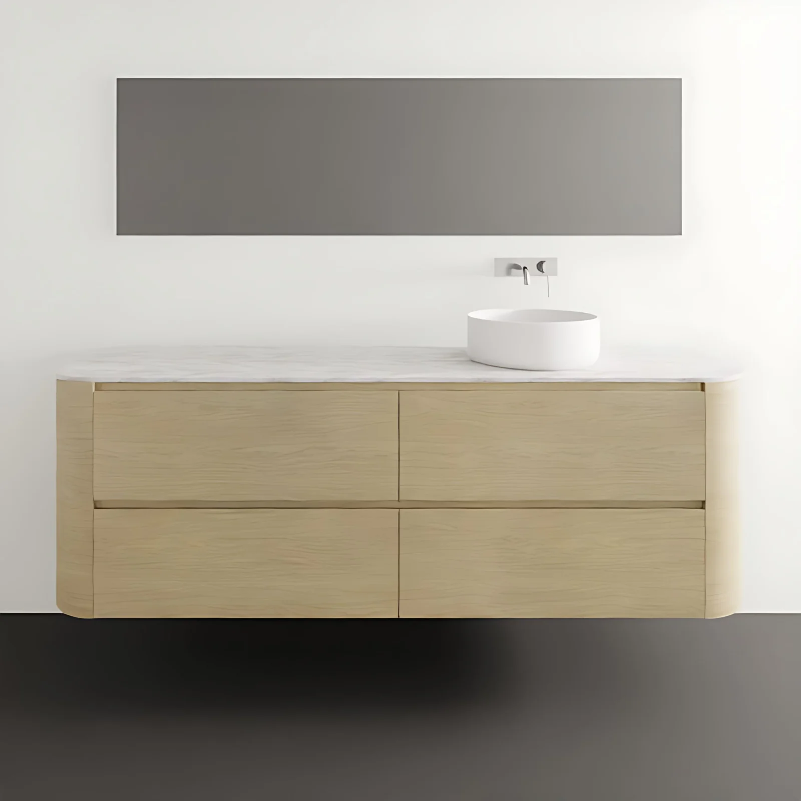 ADP Thea Wall Hung Vanity with Durasein Benchtop - Image 28