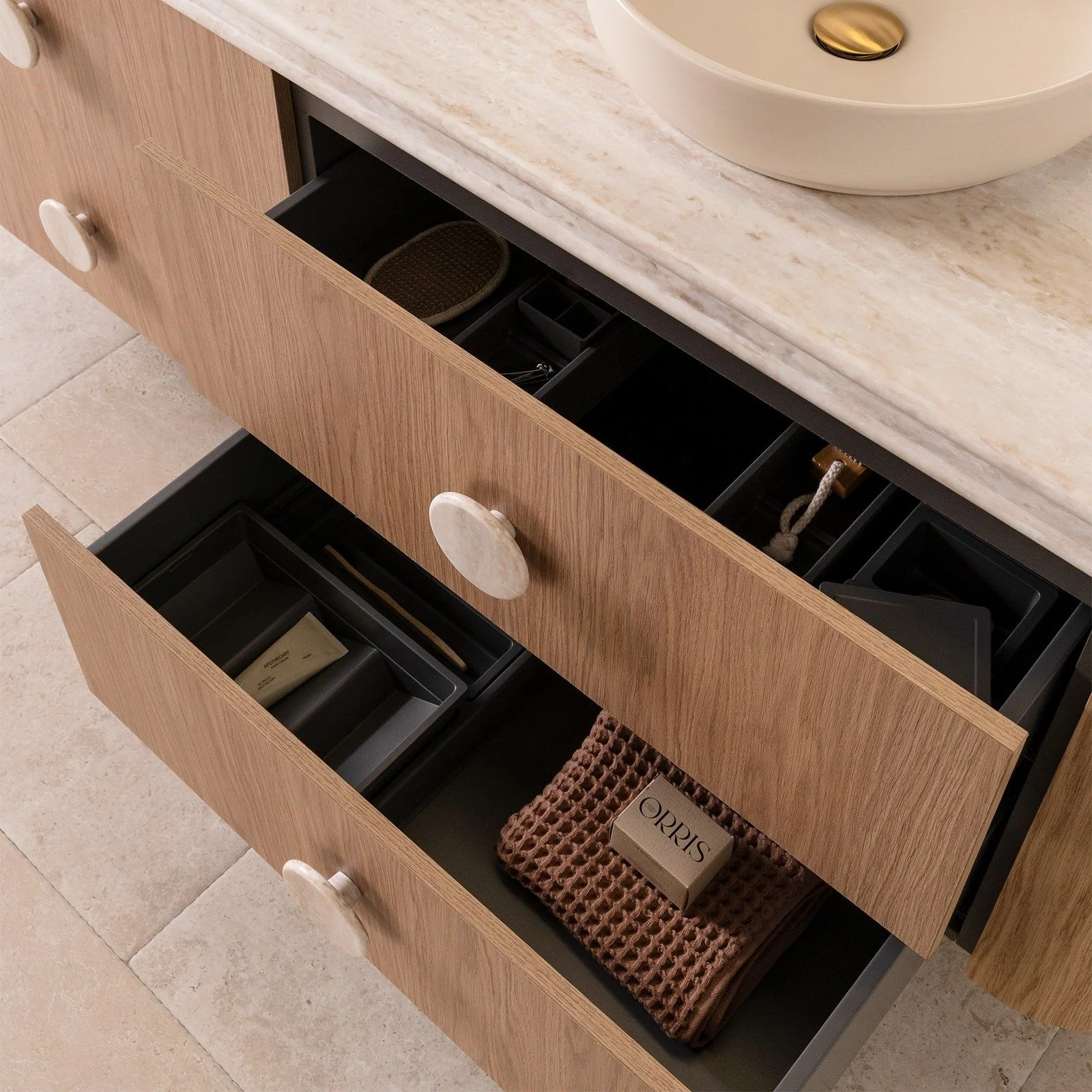 ADP Thea Wall Hung Vanity with Durasein Benchtop - Image 6