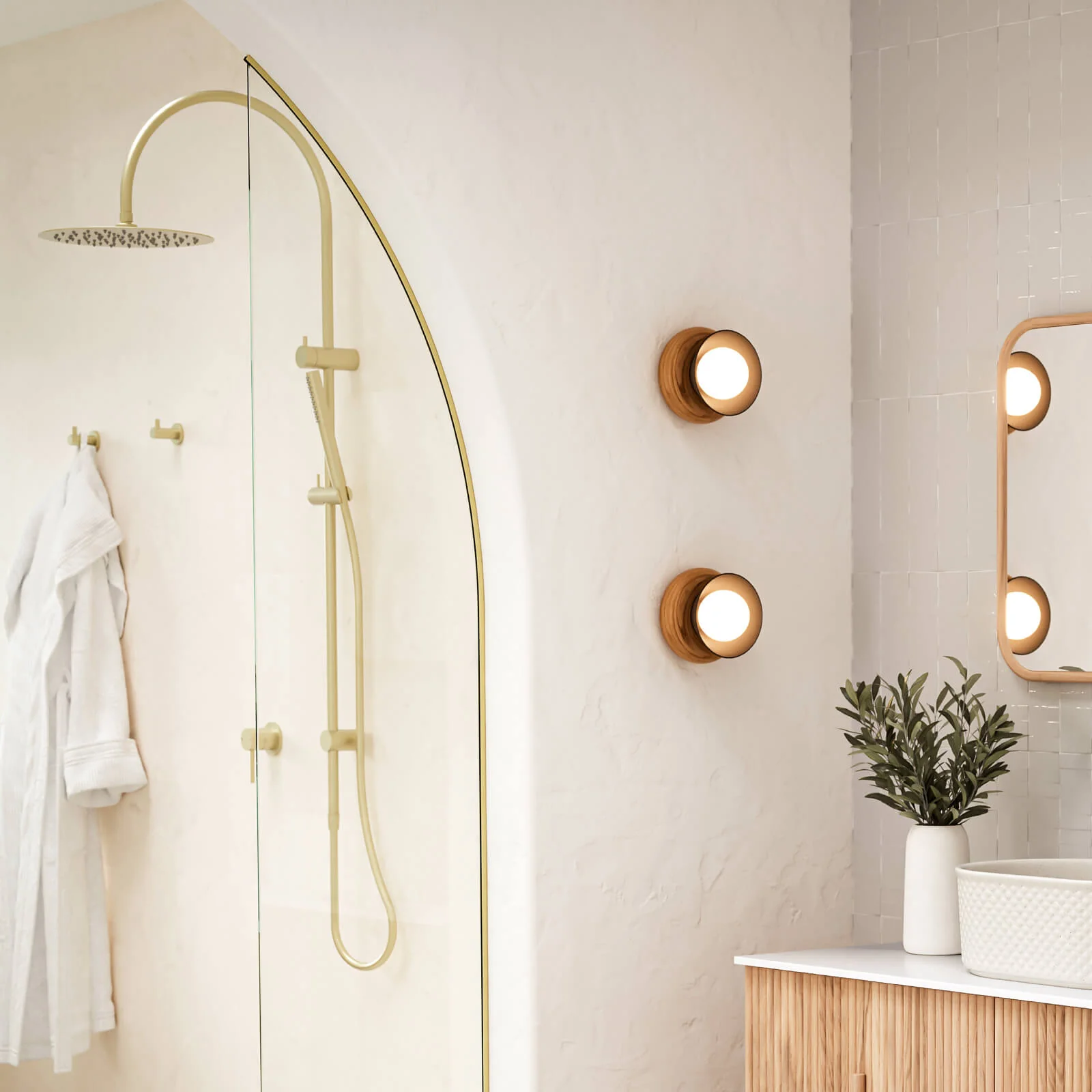 Caroma Liano II Rail Shower with Overhead - Black - Image 5