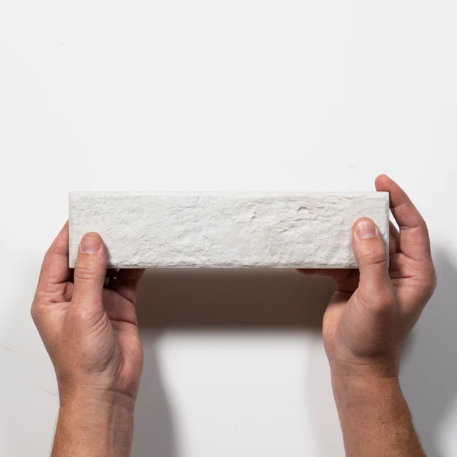 Eton White Porcelain Brick Look Tile 60mm x 250mm - Image 5