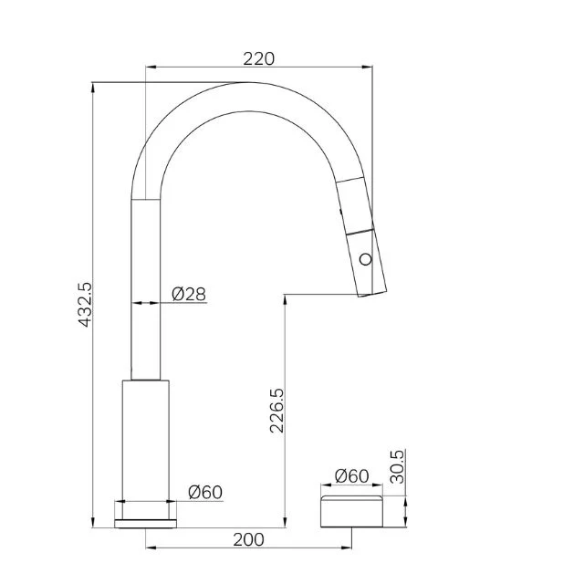 Nero Serenity Progressive Pull Out Kitchen Set With Metal Handle Brushed Nickel - Image 3
