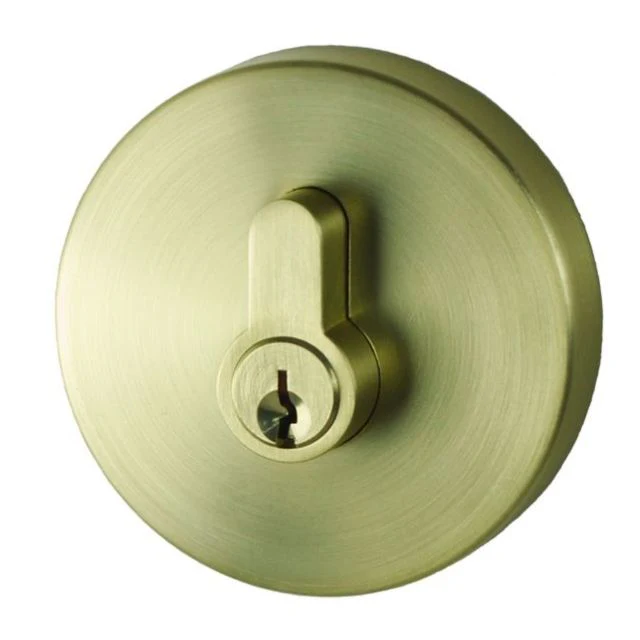 Nidus Spring Eurobolt Double Cylinder Satin Brass - Image 3