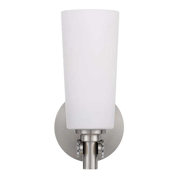 Telbix Delmar E27 Wall Light Nickel - Image 3