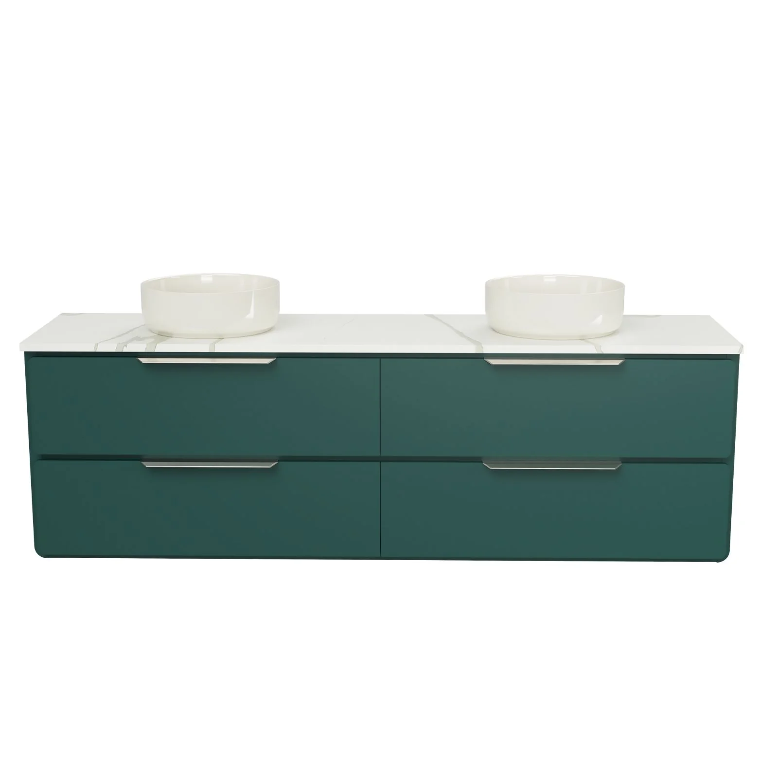 Timberline Colby Wall Hung Vanity with Silk Surface Top and Above Counter Basin - Image 17