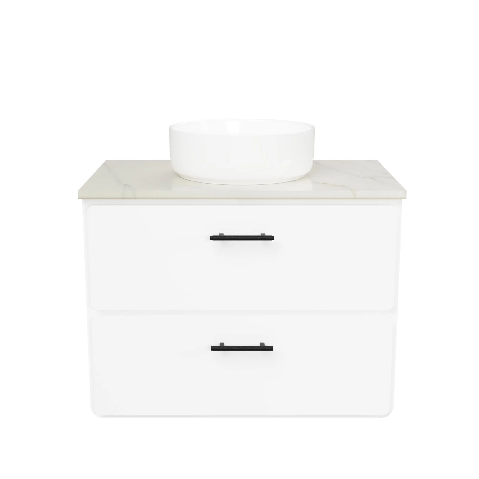 Timberline Colby Wall Hung Vanity with Silk Surface Top and Above Counter Basin - Image 6