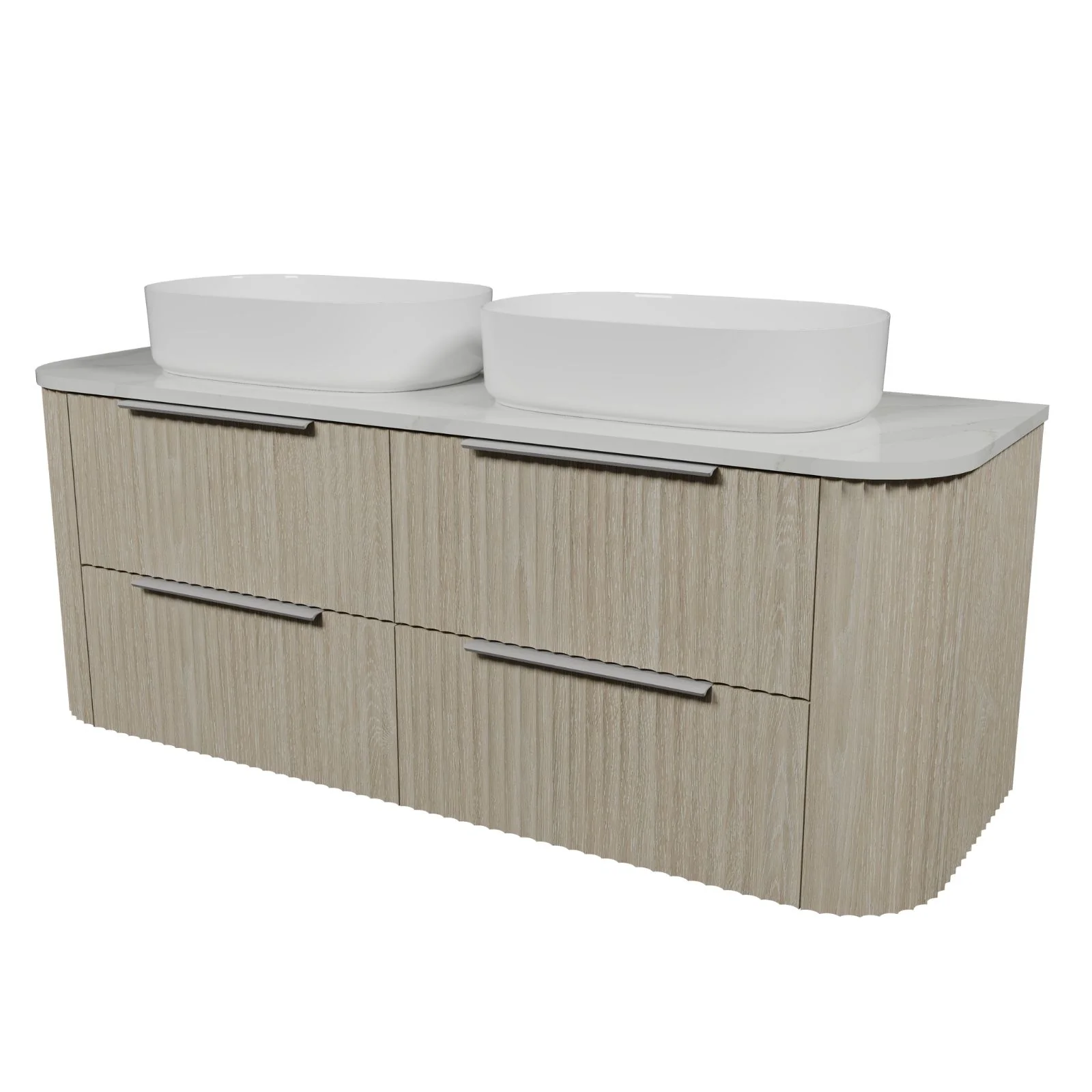 Timberline Socoa Apollo Wall Hung Vanity with Above Counter Basin - Image 15