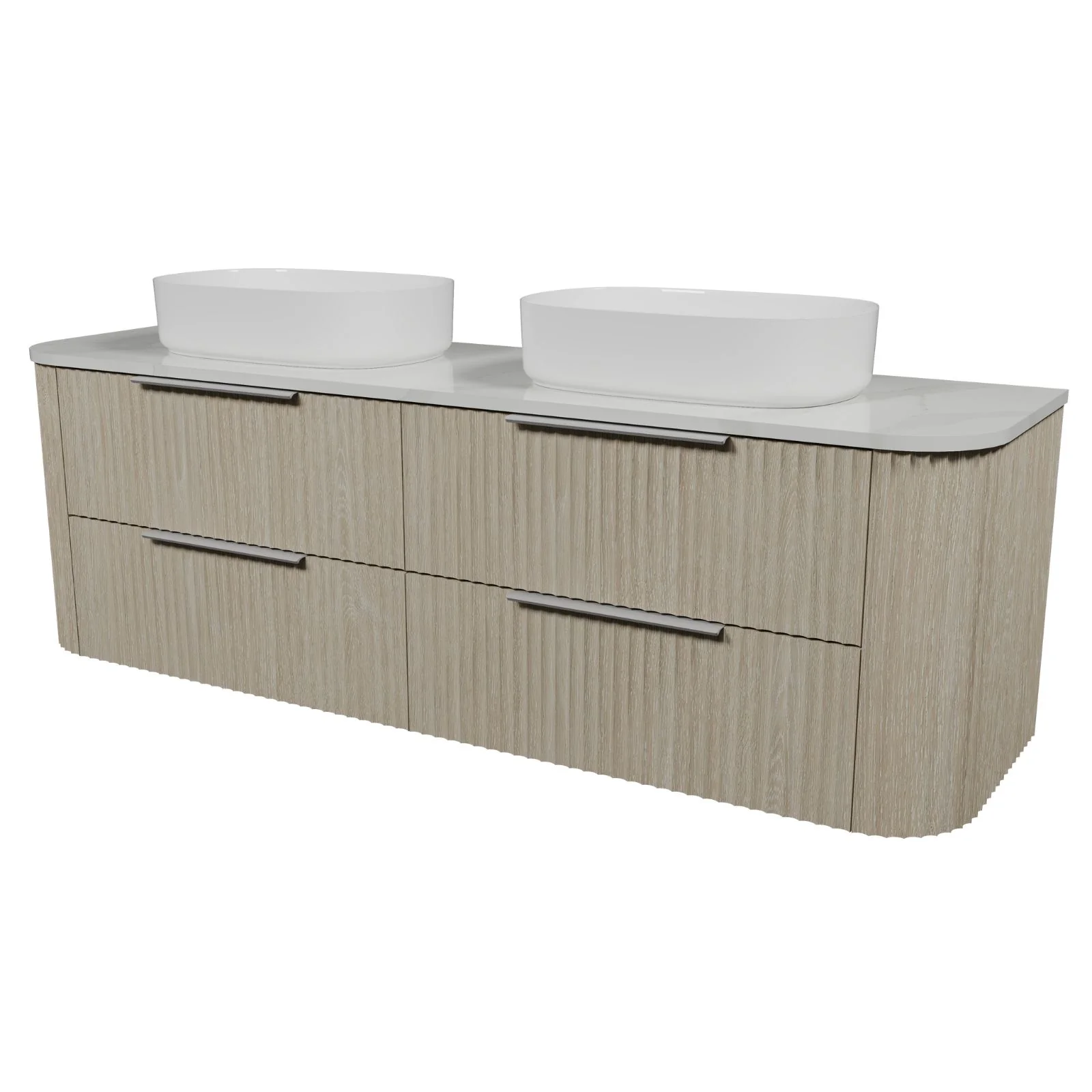 Timberline Socoa Apollo Wall Hung Vanity with Above Counter Basin - Image 17