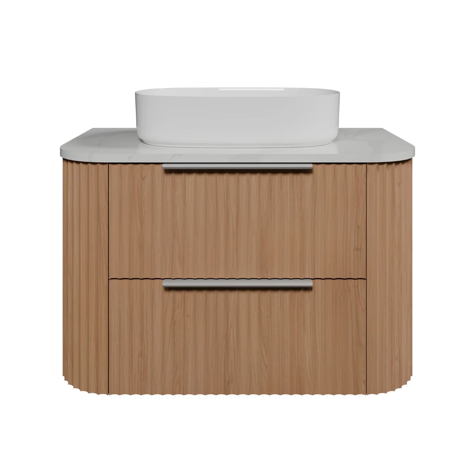 Timberline Socoa Apollo Wall Hung Vanity with Above Counter Basin - Image 4