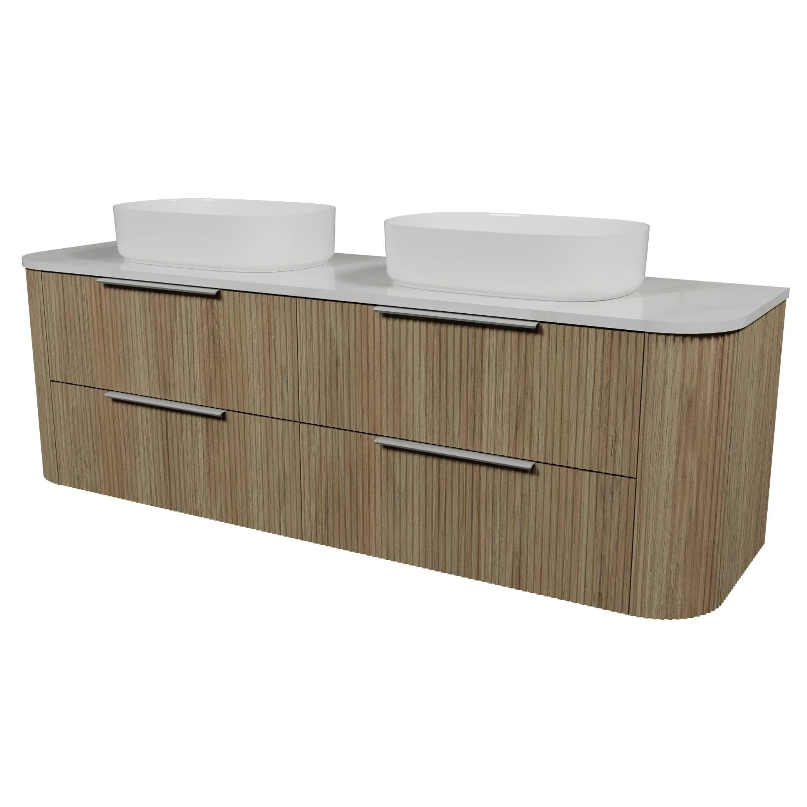 Timberline Socoa Dockland Wall Hung Vanity with Above Counter Basin - Image 17